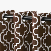 Moroccan Trellis Grommet 2-Piece Blackout Curtain Panel Set
